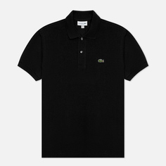 Мужское поло Lacoste L.12.12 Classic Fit, цвет чёрный, размер M