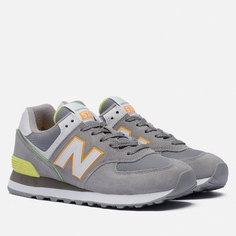 Женские кроссовки New Balance 574 Classic, цвет серый, размер 38 EU