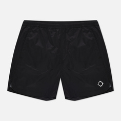 Мужские шорты MA.Strum Nylon Grid Swim Regular Fit, цвет чёрный