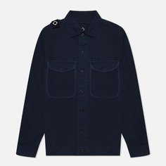 Мужская куртка ветровка MA.Strum Garment Dyed Two Pocket Overshirt, цвет синий, размер XL