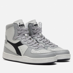 Кроссовки Diadora Heritage Mi Basket Used, цвет серый, размер 40.5 EU