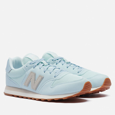 Женские кроссовки New Balance 500 Classic, цвет голубой