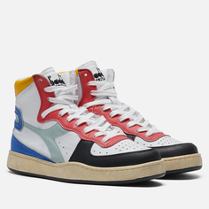 Кроссовки Diadora Heritage Mi Basket Used, цвет белый