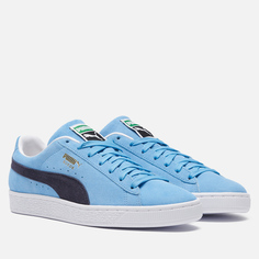Мужские кроссовки Puma Suede Classic XXI, цвет голубой, размер 44 EU