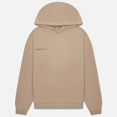 Мужская толстовка PANGAIA 365 Basic Signature Hoodie, цвет бежевый