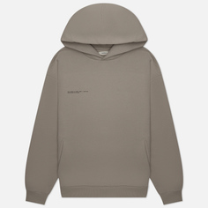 Мужская толстовка PANGAIA 365 Basic Signature Hoodie, цвет серый