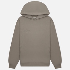 Мужская толстовка PANGAIA 365 Basic Signature Hoodie, цвет серый, размер XXS