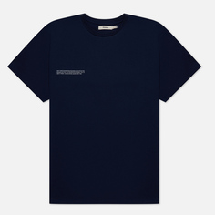 Мужская футболка PANGAIA Signature C-Fiber, цвет синий, размер XS