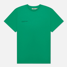 Мужская футболка PANGAIA 365 Basic, цвет зелёный, размер S