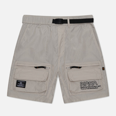 Мужские шорты Alpha Industries NASA Utility, цвет серый