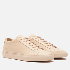 Женские кеды Common Projects Original Achilles Low, цвет бежевый