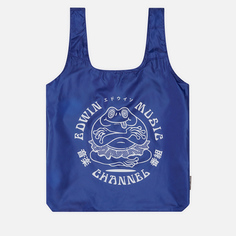 Сумка Edwin x Chico Bag Edwin Music Channel Print, цвет синий