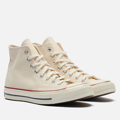 Кеды Converse Chuck 70 Vintage Canvas High, цвет бежевый
