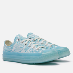 Женские кеды Converse x Tyler The Creator Golf Wang Chuck 70 Snake, цвет голубой