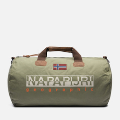 Дорожная сумка Napapijri Bering 3, цвет оливковый