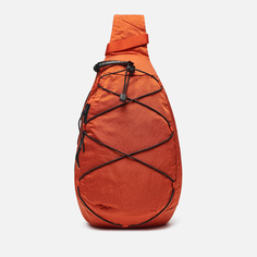 Рюкзак C.P. Company Garment Dyed Nylon B Crossbody, цвет оранжевый