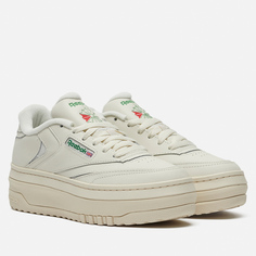 Женские кроссовки Reebok Club C Extra, цвет бежевый, размер 35.5 EU