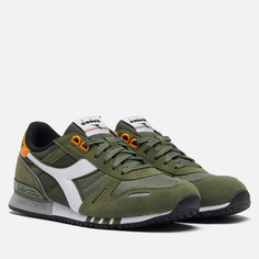 Мужские кроссовки Diadora Titan, цвет оливковый, размер 46 EU