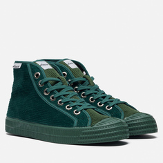 Мужские кеды Novesta Star Dribble Cord, цвет зелёный