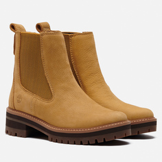 Женские ботинки Timberland Courmayeur Valley Chelsea, цвет коричневый, размер 38 EU