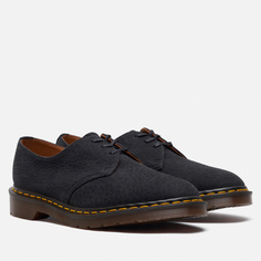 Ботинки Dr. Martens 1461 Made In England Nubuck Oxford, цвет чёрный