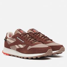 Мужские кроссовки Reebok Classic Leather, цвет коричневый, размер 42 EU