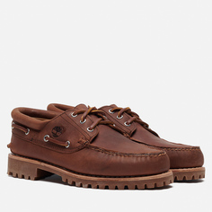 Мужские ботинки Timberland Authentics 3 Eye Classic, цвет коричневый, размер 41 EU