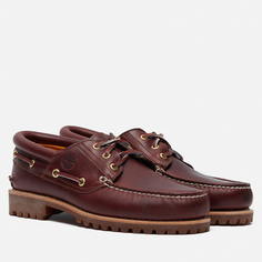 Мужские ботинки Timberland Authentics 3-Eye, цвет бордовый, размер 41.5 EU
