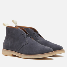 Мужские ботинки Common Projects Chukka, цвет чёрный, размер 43 EU