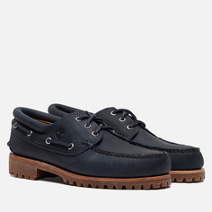 Мужские ботинки Timberland Authentics 3 Eye Classic, цвет синий, размер 43.5 EU