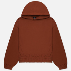 Мужская толстовка FrizmWORKS Banding Snap Hoodie, цвет коричневый