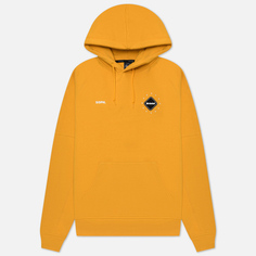 Мужская толстовка F.C. Real Bristol Big Logo Team Hoodie, цвет жёлтый