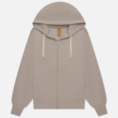 Мужская толстовка FrizmWORKS OG Heavyweight Hoodie Zip Up Parka, цвет бежевый