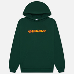 Мужская толстовка Butter Goods Horn Logo Hoodie, цвет зелёный, размер S