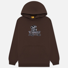 Мужская толстовка Dime Mimic Hoodie, цвет коричневый