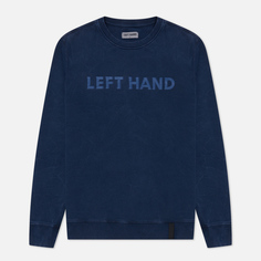 Мужская толстовка Left Hand Sportswear Special Dye Crew Neck, цвет синий, размер S