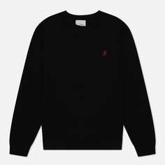 Мужская толстовка Gramicci One Point Crew Neck, цвет чёрный