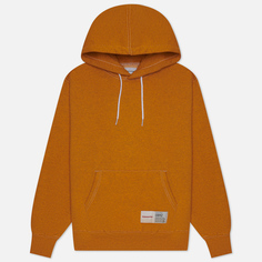 Мужская толстовка thisisneverthat Overdyed Thermal Hoodie, цвет оранжевый