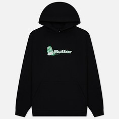Мужская толстовка Butter Goods Crayon Logo Hoodie, цвет чёрный, размер S