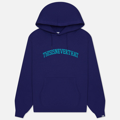 Мужская толстовка thisisneverthat Arch-Logo Hoodie, цвет фиолетовый, размер S