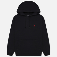 Мужская толстовка Gramicci One Point Hoodie, цвет чёрный