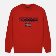 Мужская толстовка Napapijri Ayas Crew Neck, цвет красный