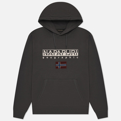 Мужская толстовка Napapijri Ayas Hoodie, цвет серый, размер S