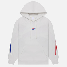 Мужская толстовка Reebok Classics Brand Proud Hoodie, цвет белый, размер M
