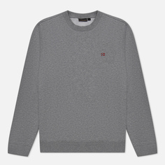 Мужская толстовка Napapijri Balis Crew Neck, цвет серый