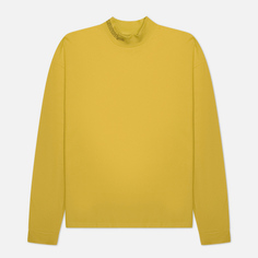 Мужской лонгслив PANGAIA Archive High Neck, цвет жёлтый