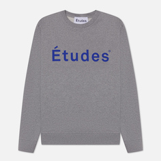 Мужская толстовка Etudes Essentials Story Etudes, цвет серый, размер S