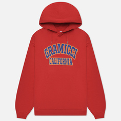 Мужская толстовка Gramicci Logo Gramicci California Hoodie, цвет красный, размер S