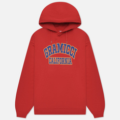Мужская толстовка Gramicci Logo Gramicci California Hoodie, цвет красный