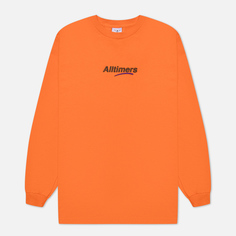 Мужской лонгслив Alltimers Centered Estate Embroidered, цвет оранжевый, размер XL